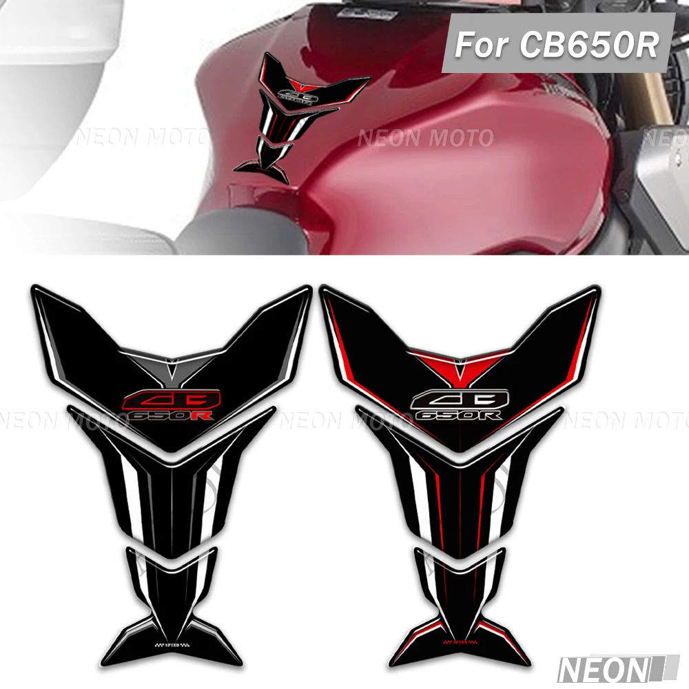 

CB650R Motorcycle 3D Tank Pad Sticker Fuel Tank Protectior Decorative Decal kit For Honda CB650R CB 650R
