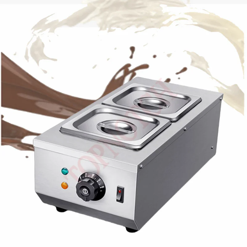 Bakeware Tools 800w Chocolate Tempering Machine Melting Pot Electric Auto Heater Liquid Warmer Stainless Steel 1.5L Capacity 2 T