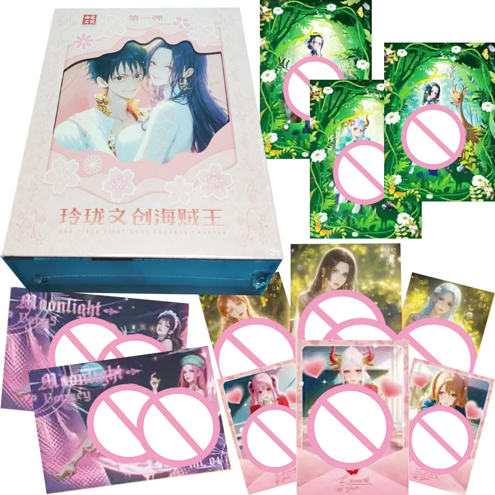 

Коллекционные карточки One Piece: Элегантный стиль «чернильная живопись» — Боа Хэнкок, Нико Робин. Креативные аниме-карточки, подарок для детей на праздник, игрушка.