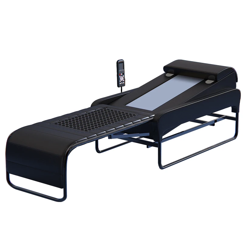 Warm physiotherapy bed Cervical spine Lumbar spine 3D top jade household electric massage Warm jade massage bed