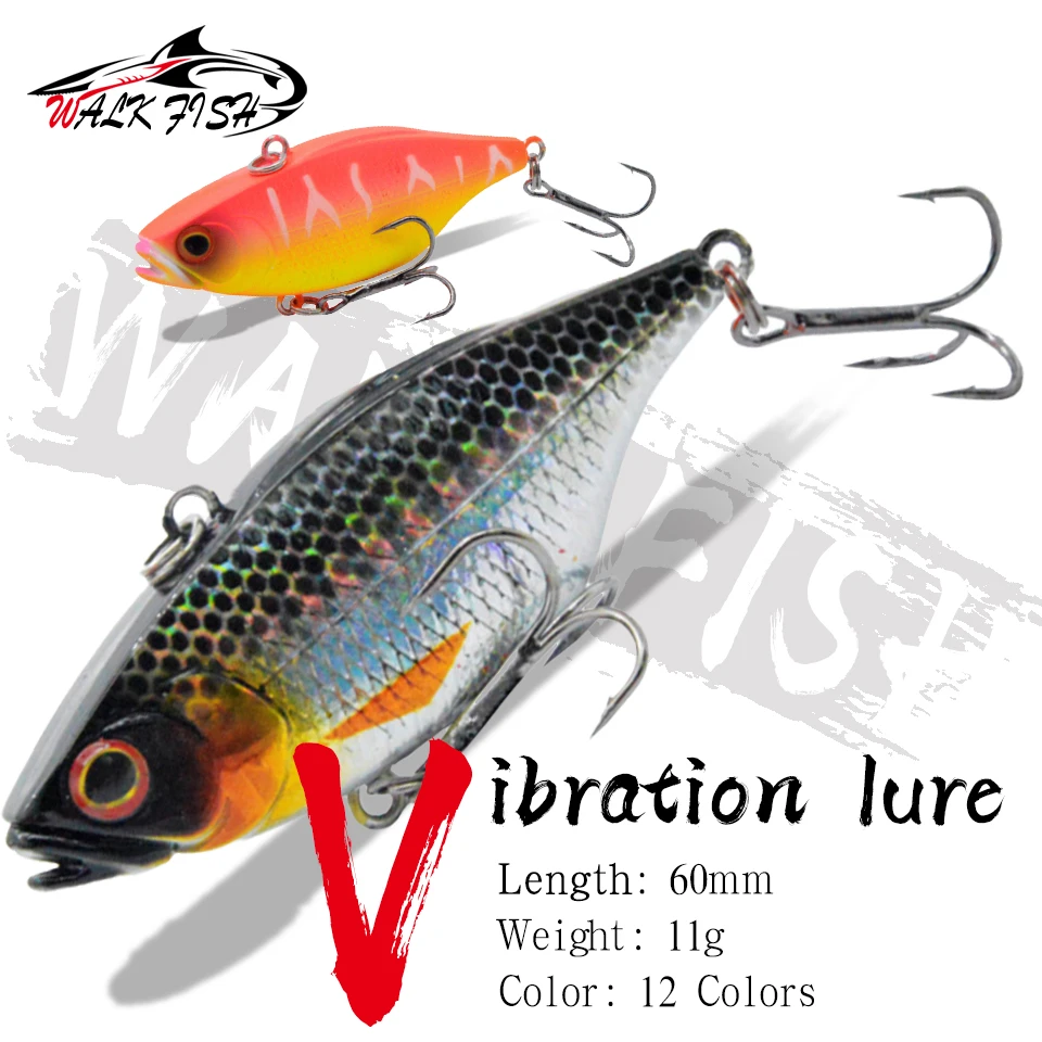 Walk Fish 1PCS 60Mm…