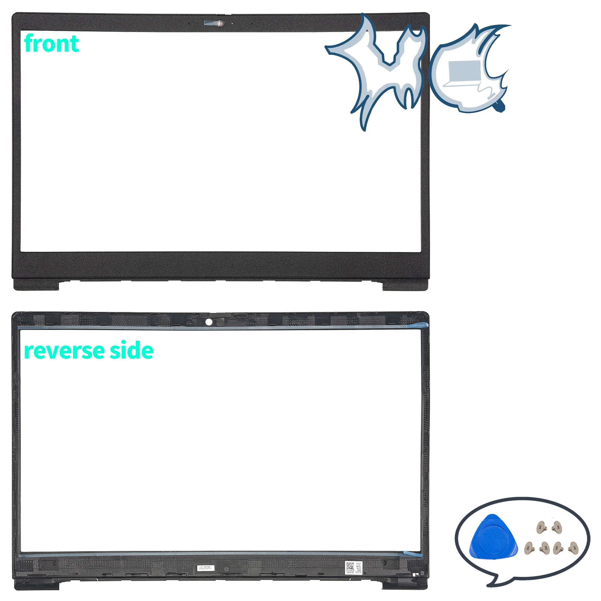 Laptop Housing Case For Ideapad 3 15IIL05 15ARE05 3-15ADA05 15IML05 15ITL05 2020 LCD Back Cover Bezel Bottom Hinges GS552