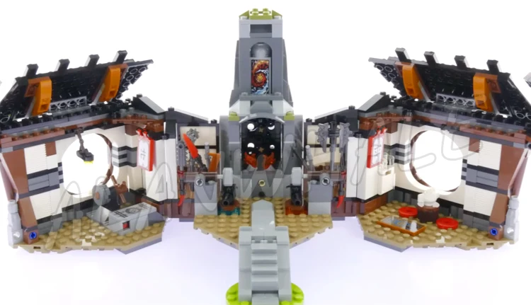 1173 قطعة Shinobi برأسين فيوجن Dragon's Forge Buffmillion Mech حداد 10584 مجموعات مكعبات البناء المتوافقة مع الموديل