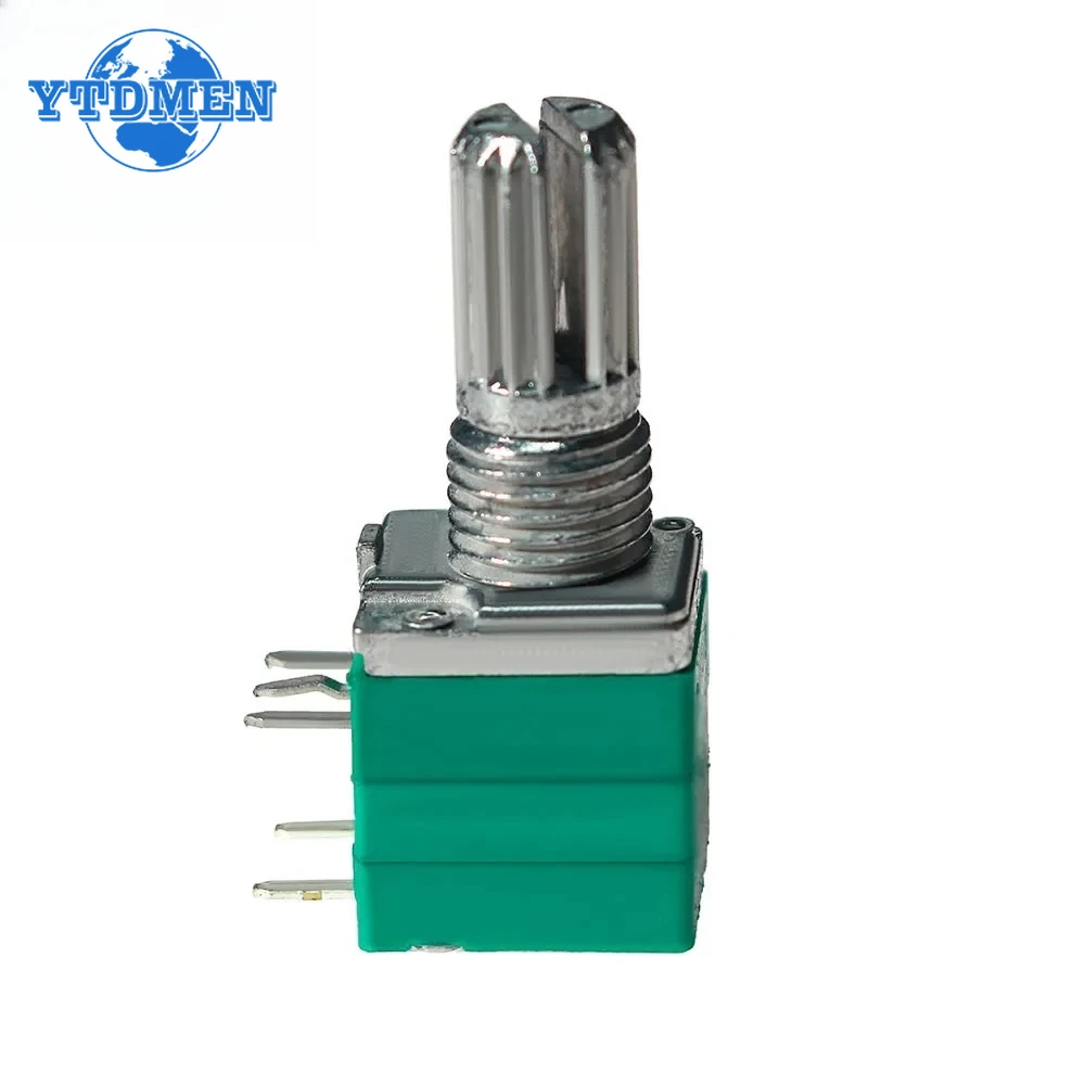 5PCS RK097 Potenziometro 5Pin RK097G B10K 1K 5K 20K 50K 100K 500K 15mm Audio Albero Amplificatore di Tenuta Rotanti Potenziometri Kit