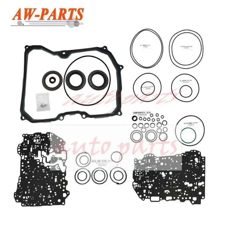 09G TF65-SN Automatic Transmission Overhaul Kit Clutch Repair Kit Gaskets Sealing Rings For  VW 2014-ON Auto Parts K129900G