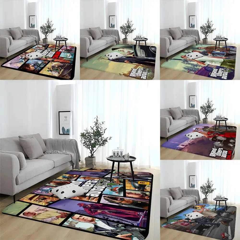 

Grand Theft Auto Floor Mat Entrance Door Mat Nordic Style Home Doormat Bathroom-Toilet Mats Bedroom Hotel Decor Mat