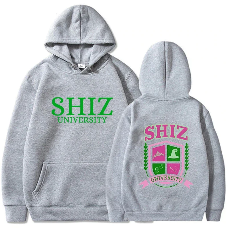 Shiz جامعة الخريجين الشريرة فيلم هوديي النساء/الرجال Harajuku الجمالية الهيب هوب هوديس للجنسين 2025 جديد الخريف بلوفر شتوي