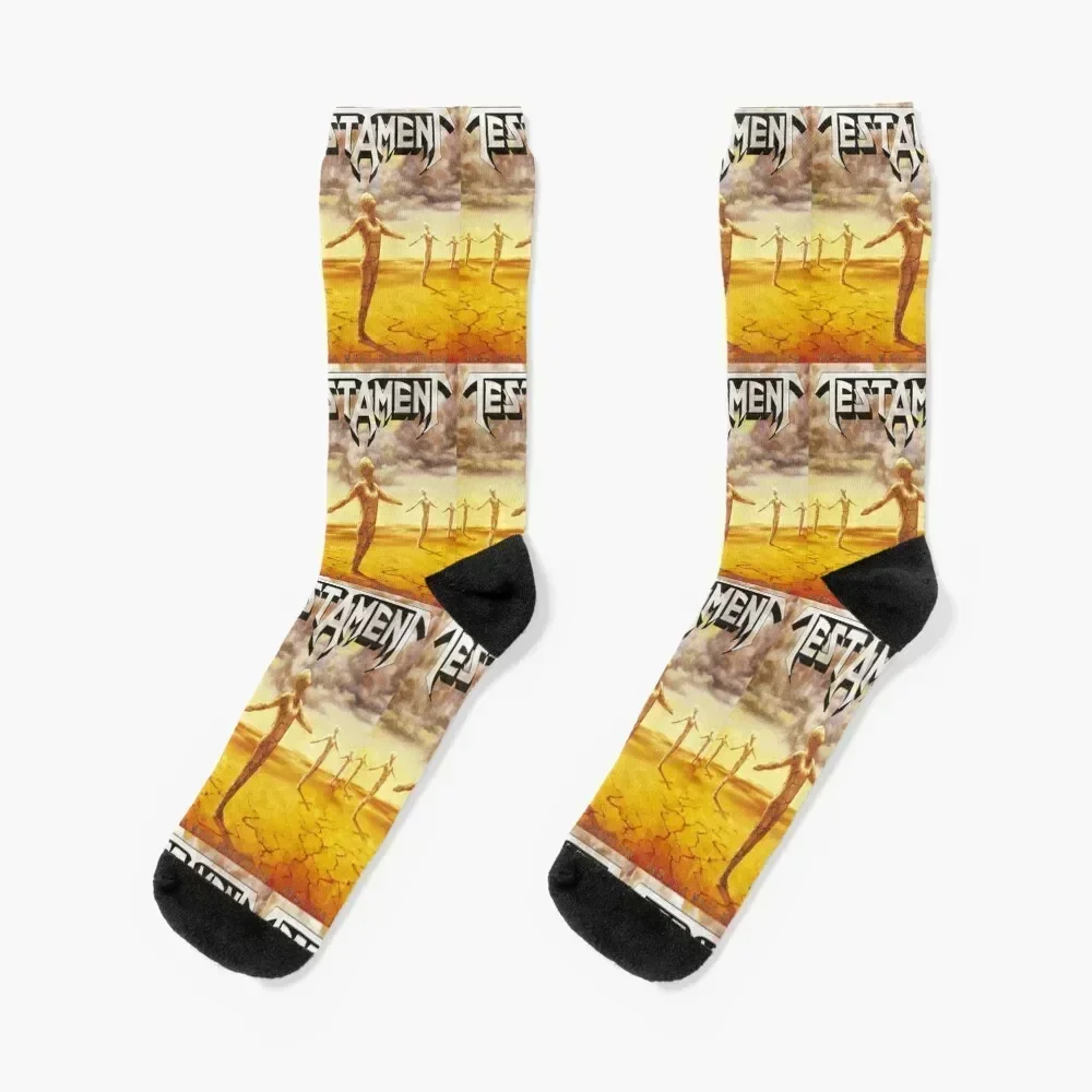 

testament band music Socks Hiking boots essential shoes hiking Socks Men's Women's