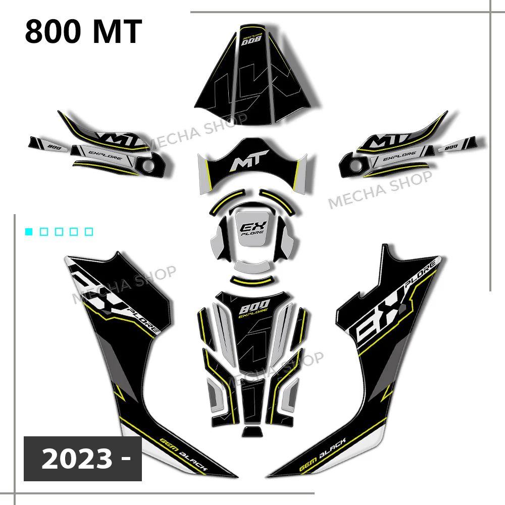 

Handguard Stickers for CFMoto 800MT Limited Edition 2023 Explore Tank Pad Kit 3D Decals Motorcycle Accessories