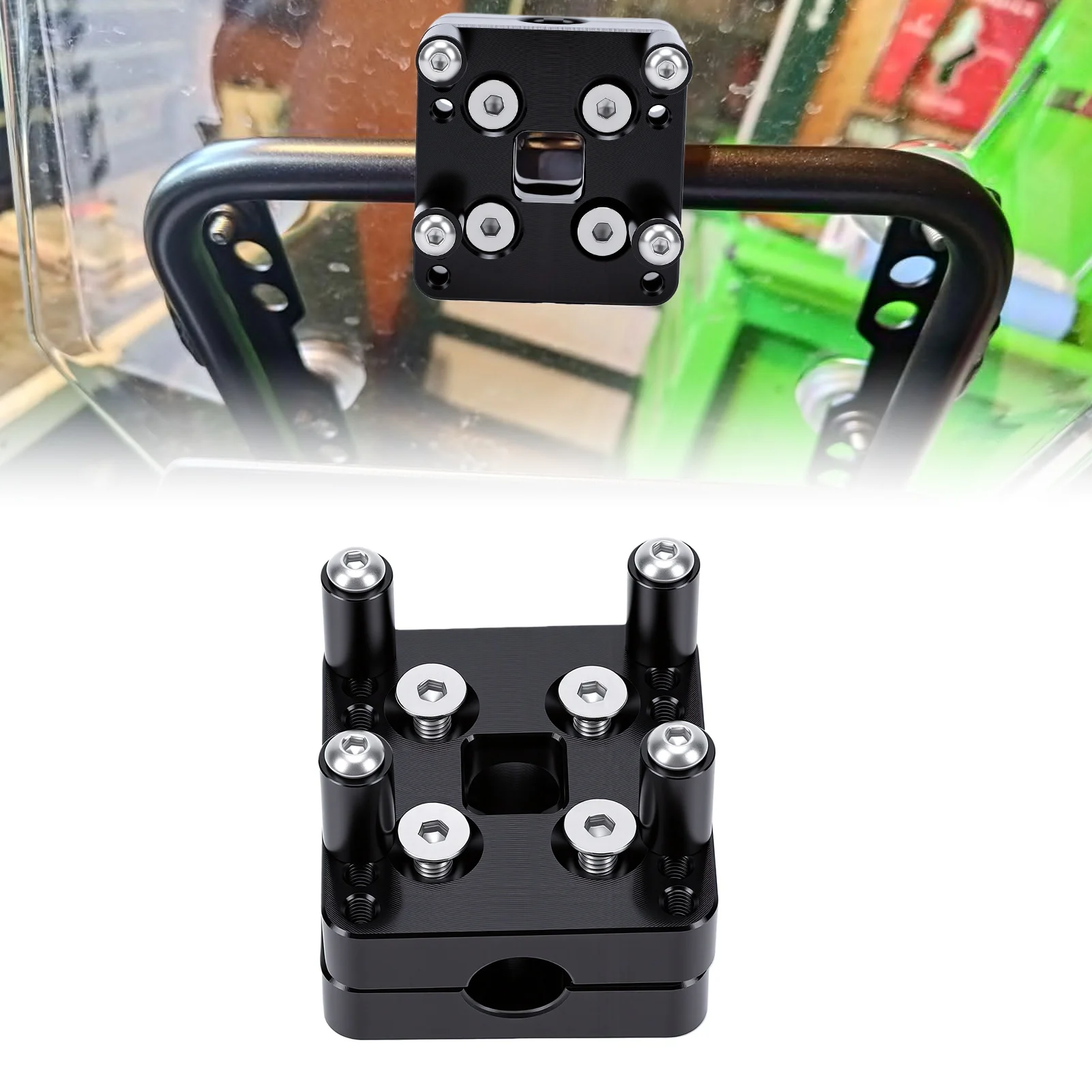 12MM Motorcycle GPS Holder Clamp GPS Navigation Bracket Bar Clamp For Tenere 700 XTZ07/Aprilia Tuareg 660/Super Tenere XTZ1200