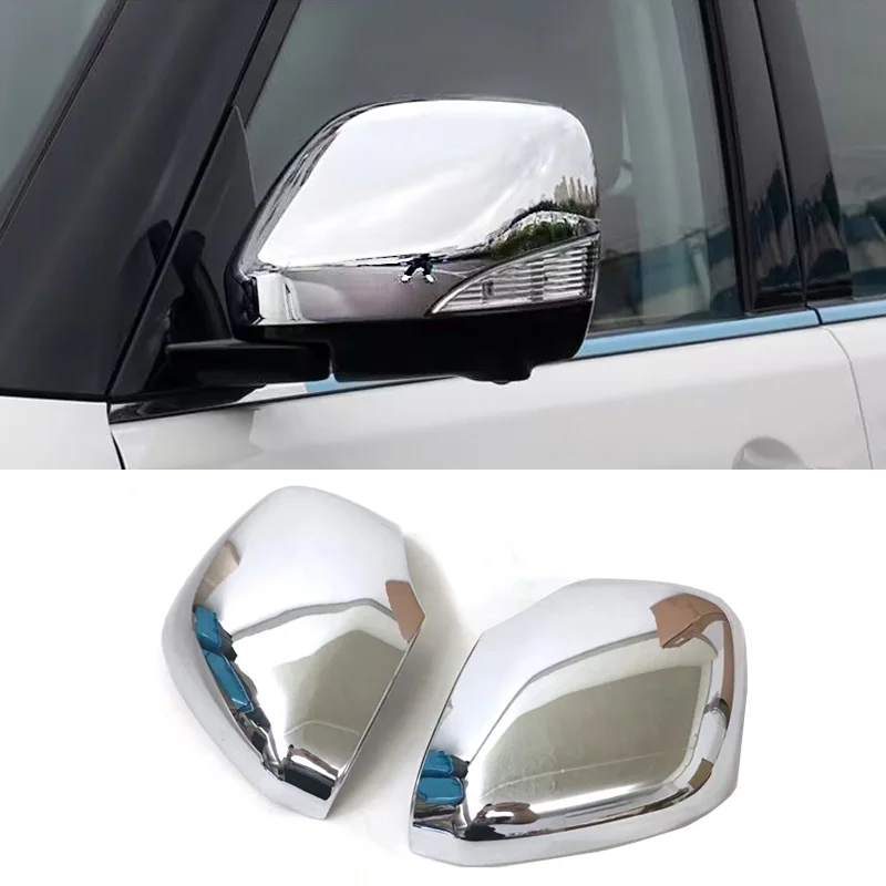 

Abs Chrome Car Side Mirror Cover Trim Rearview Mirror Decoration For Nissan Armada Patrol 2017-2022