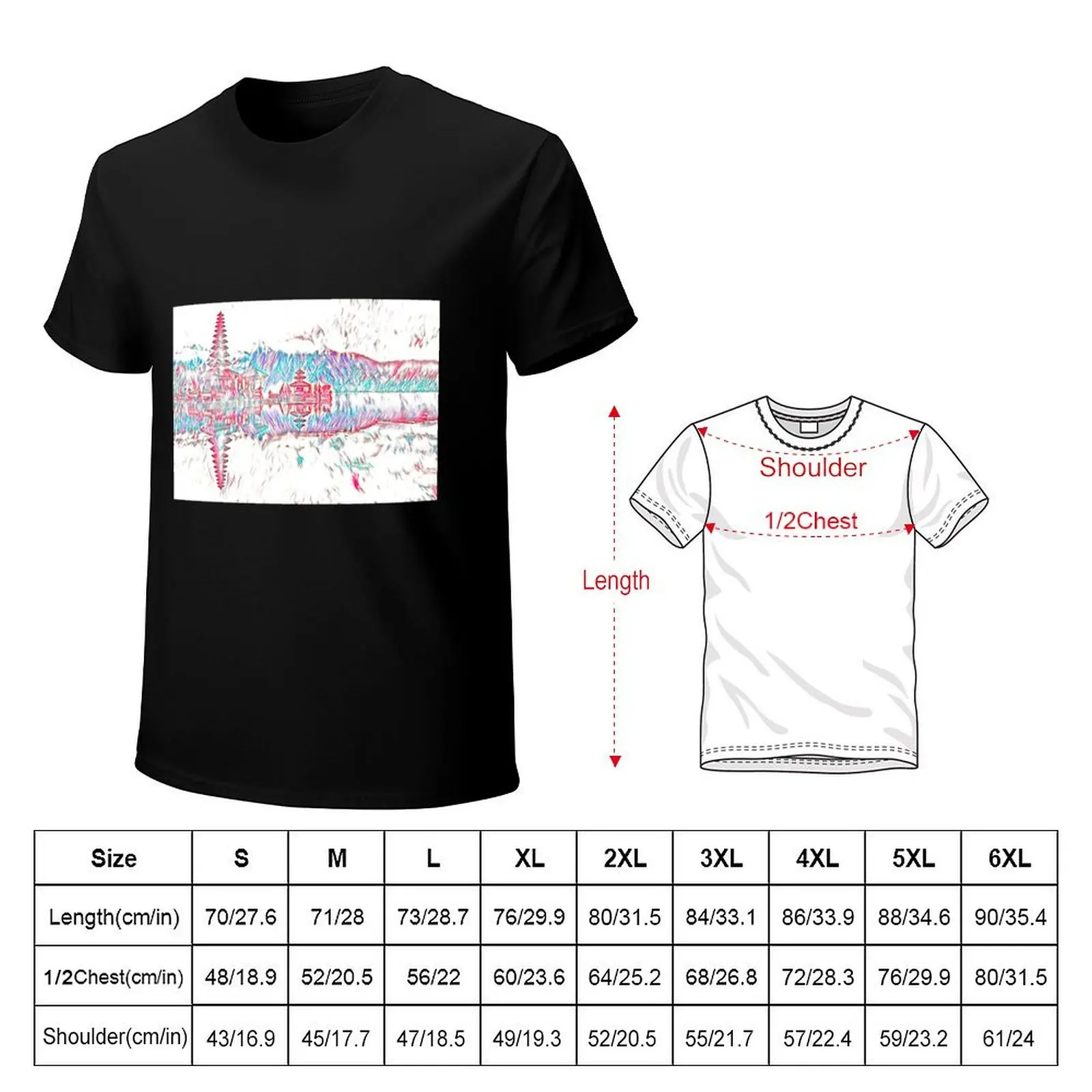 Pura Tanah Lot - Sea Temple - Bali T-shirt blanks customizeds hippie clothes mens clothing