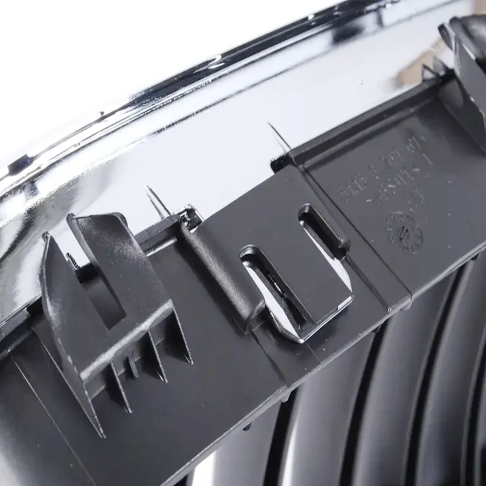 1pcs Racing Grills Kidney Grille 51138402645 51138402646 For BMW X5 E53 2000 2001 2002 2003 Pre-facelift Front Hood Bumper Grill