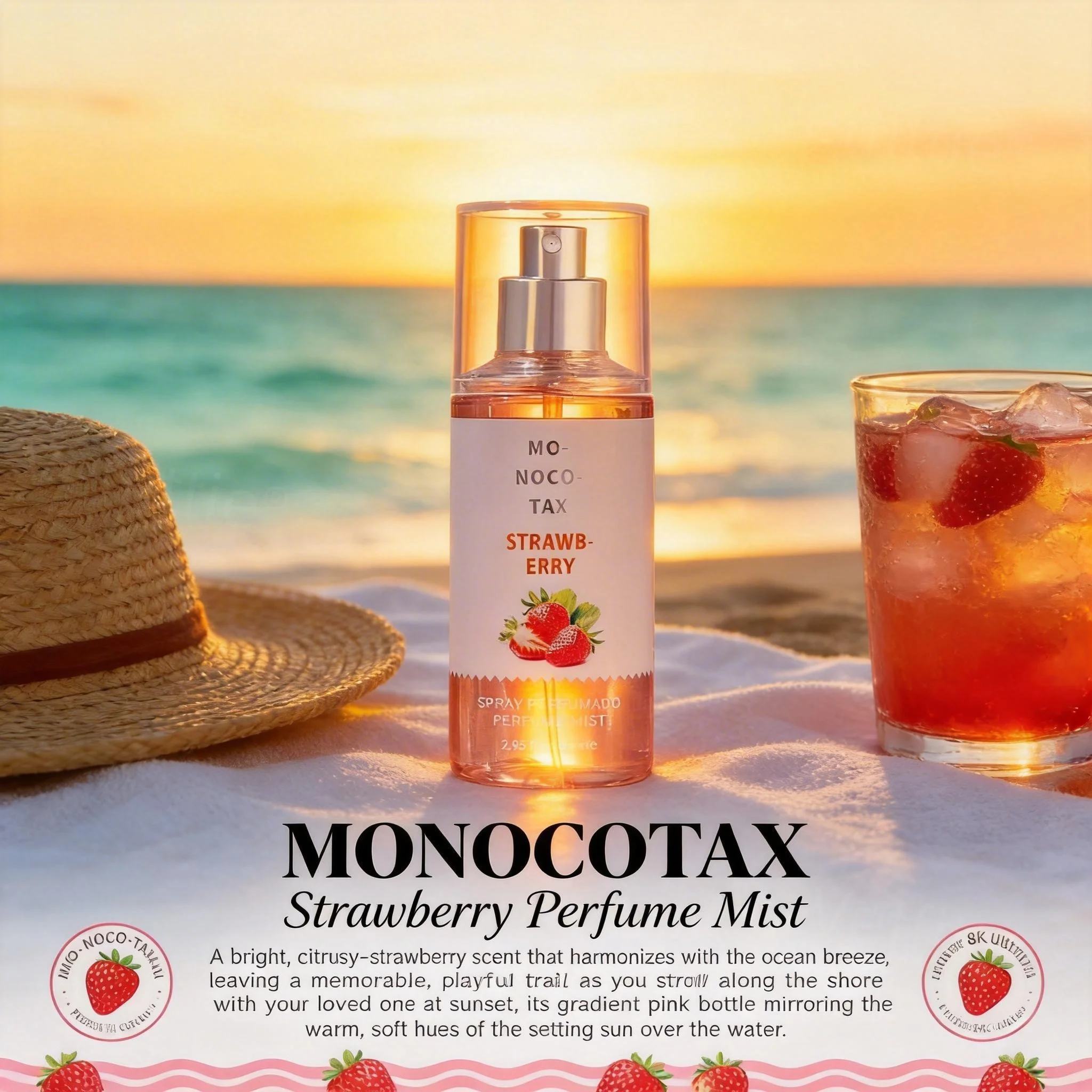 

Outdoor Berry Fresh Mist 88ml, Long Lasting Bright Fruity Aroma, Lightweight Pink Bottle, Energetic Outdoor Adventure Use