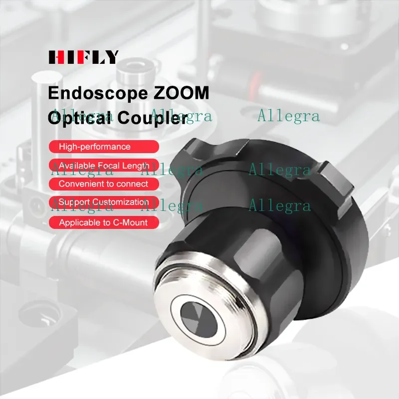 Adaptateur d'objectif 18 mm à 35 mm, connecteur optique ZOOM à monture C pour endoscopes rigides