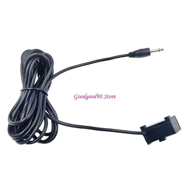 External Vehicle Radio Stereo Microphone 300cm Length Cable 3.5mm Plug for Wireless and Navigation Use Handfree Calls 