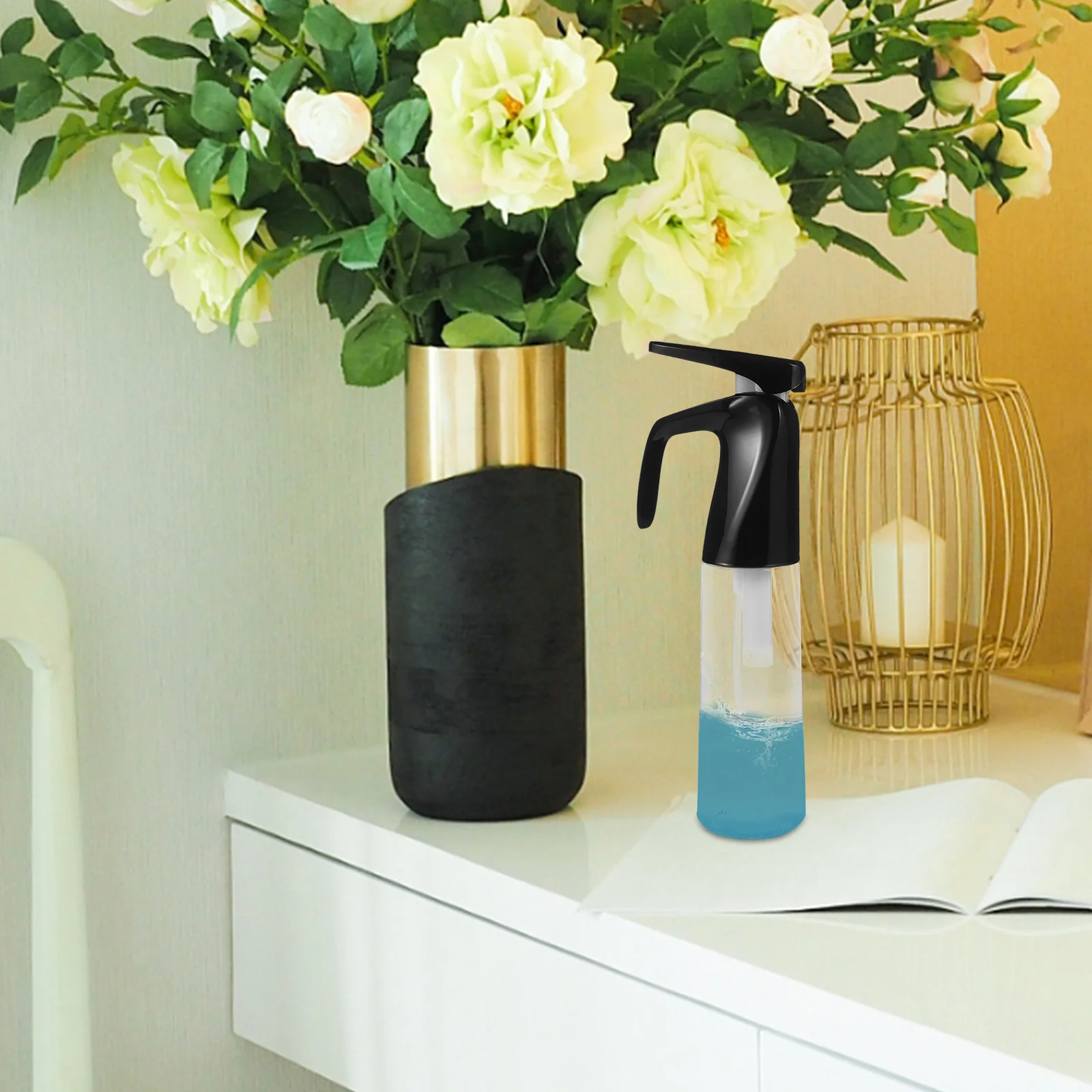 

200Ml Misting Spray Bottle for Hair Fine Mist Water Sprayer Continuous Refillable Mister for Hair Moisturizing Styling and