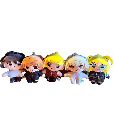 Wholesale 30pcs/lot 4inch Hot Death Note Plush toys keyring Ryuk Rem Yagami anime dolls pendants keychain for childrenGifts