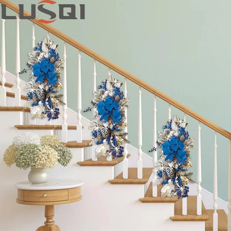 

LUSQI Christmas Stair Decoration Nordic Home Decor For Door And Window Decoration And Party Supplies