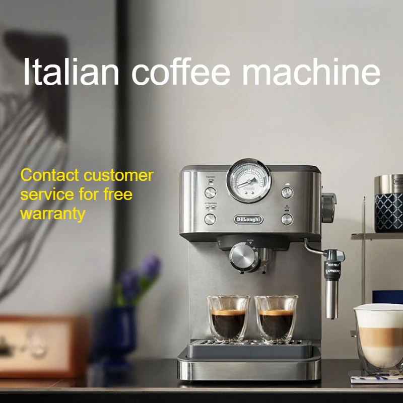 طاولة القهوة للمؤتمرات شبه الأوتوماتيكية ماكينة القهوة على الطراز الإيطالي مضخة صغيرة ضغط الحليب Frother المنزل مكتب استخدام Couchtisch