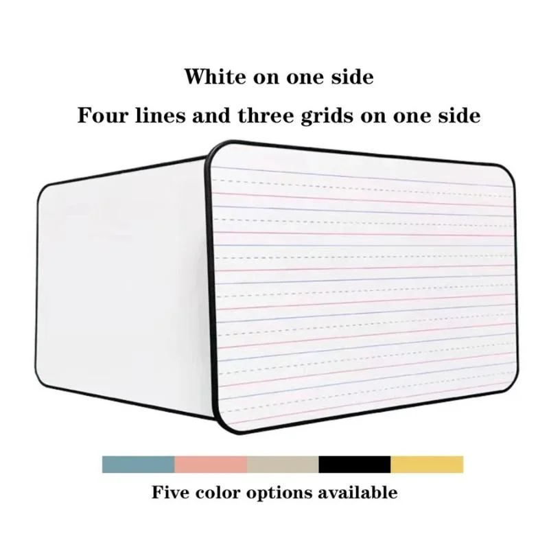 Lined Reusable Whiteboard Four Lines Three Grids Perfect For School Projects Work Creative Ideas Household Teaching Whiteboard