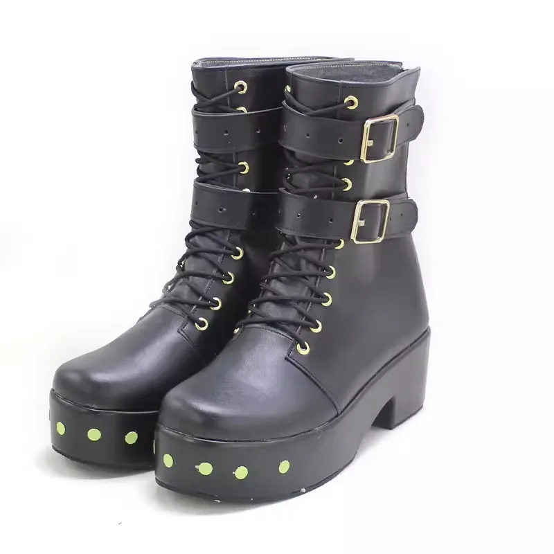 Nicole Demara Cosplay Shoes Boots Game Zenless zone zero Wig Earrings Anime Role Play Halloween Women Men Costume Outfit Prop