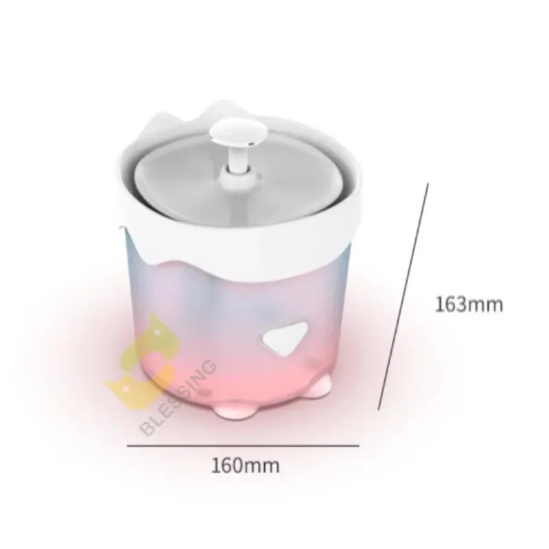 CANBOUN Wholesale Pet Smart Water Dispenser Water Feeder Bow Pet Water Fountain For Cats And Dogs