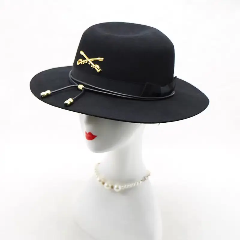 Sombrero de Disfraz HongLuan para Adultos, Sombreros de Vaquero con Pedrería para Mujer, Accesorios de Cosplay de Vaquera y Gorra de Vaquera