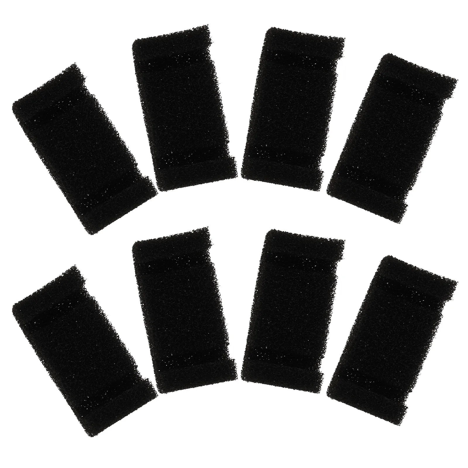 

8pcs Pet Water Fountain Replacement Filter U-Shaped Sponge Premium For Home Store Use Debris Hair Protection Healthy Drinking