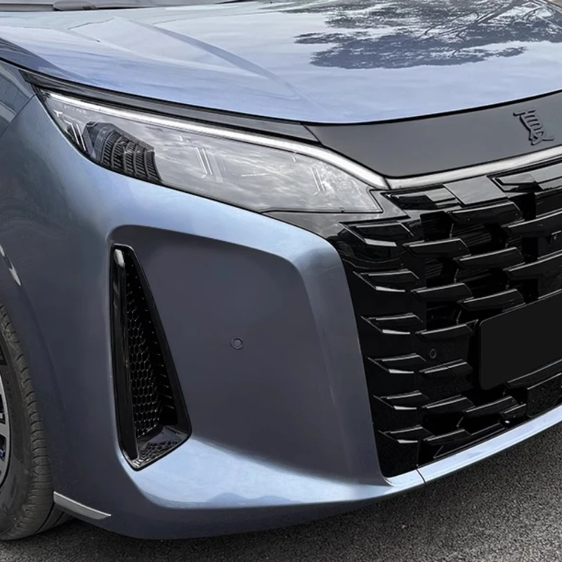 For BYD Xia Front Bar Diversion Port Decorative Strip Front Face Trend Appearance Blackening Change Decorative Accessories