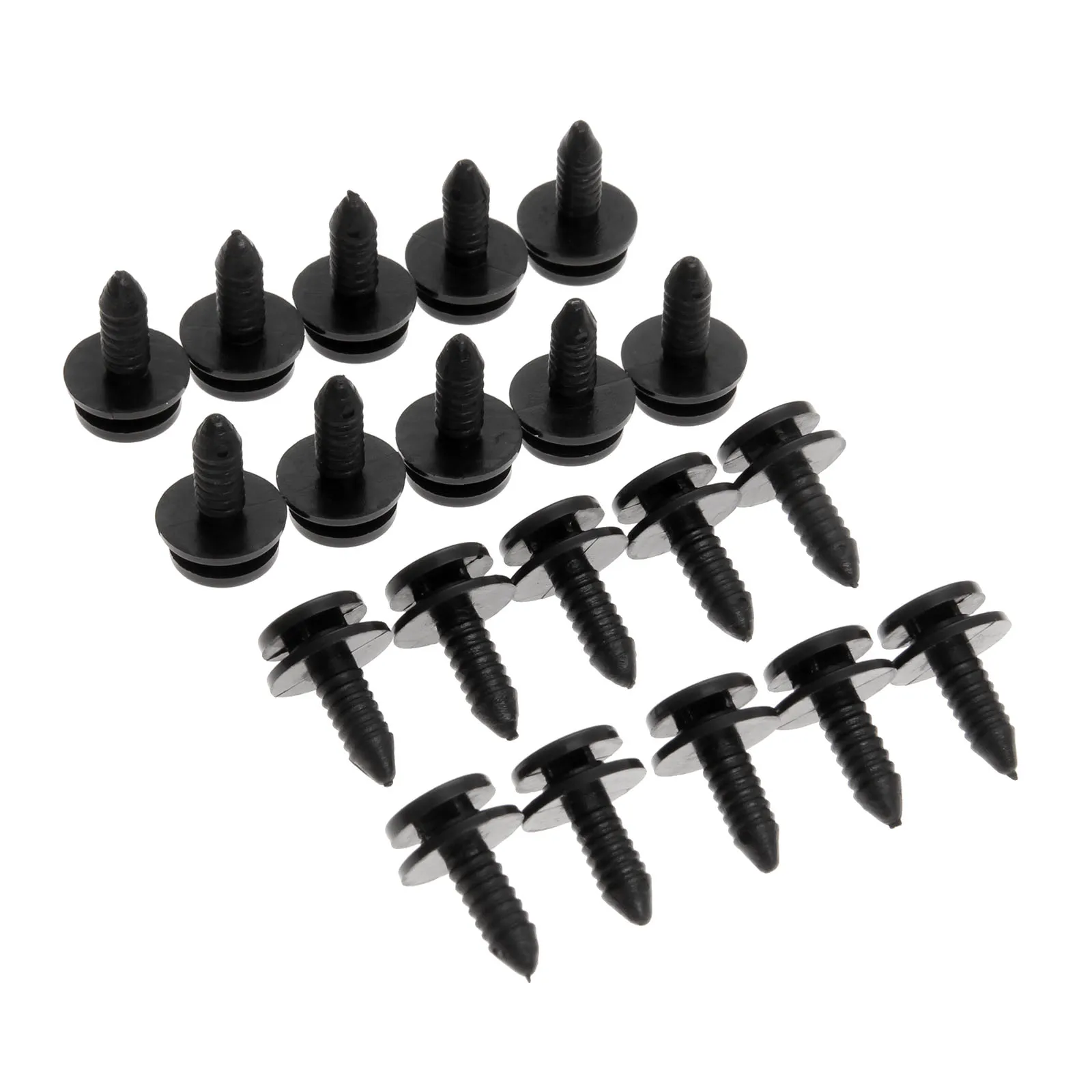 

20Pcs Car Door Trim Panel Clips Interior Fasteners Grommets Set 3B0867333 For Volkswagen Passat B5 Transport T5 Skoda Octavia