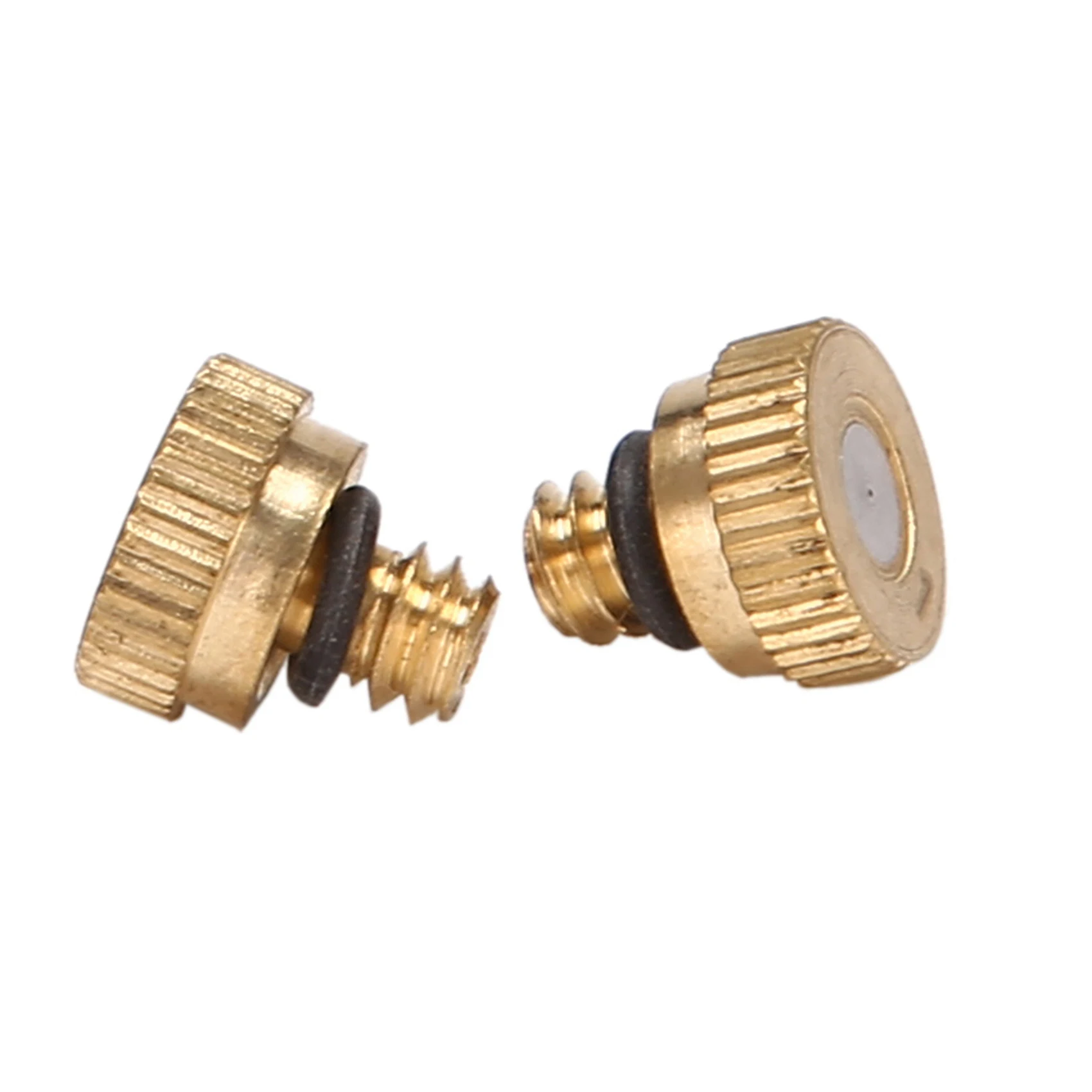 ABCA-40Pcs Fog Mist Nozzle,Low Pressure Mist Cooling Nozzle,Misting Nozzles Orifice 0.1Mm