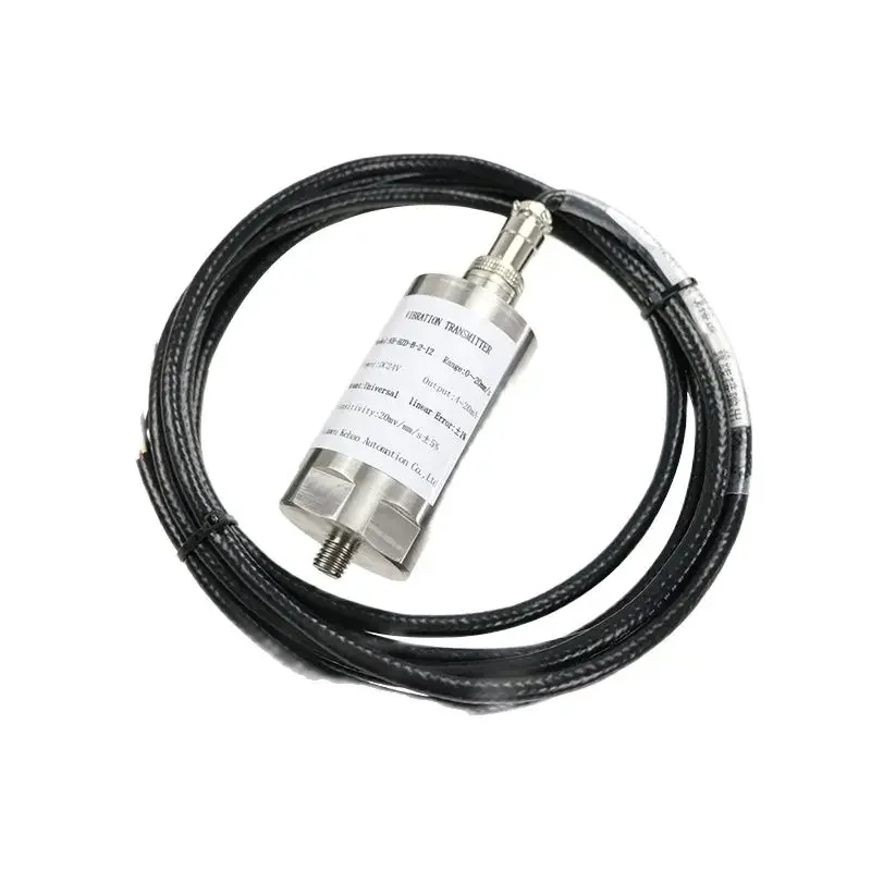 4-20ma Vibration Transmitter Vibration Sensor Probe Motor Machine Fan Bearing Acceleration Sensor