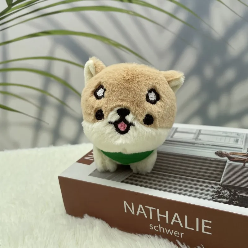 Muñeco de peluche de dibujos animados Nerdy Shiba Inu para niños, llavero de peluche Kawaii, colgante, animales de peluche, perro, juguetes de peluche, regalos para niños, nuevo