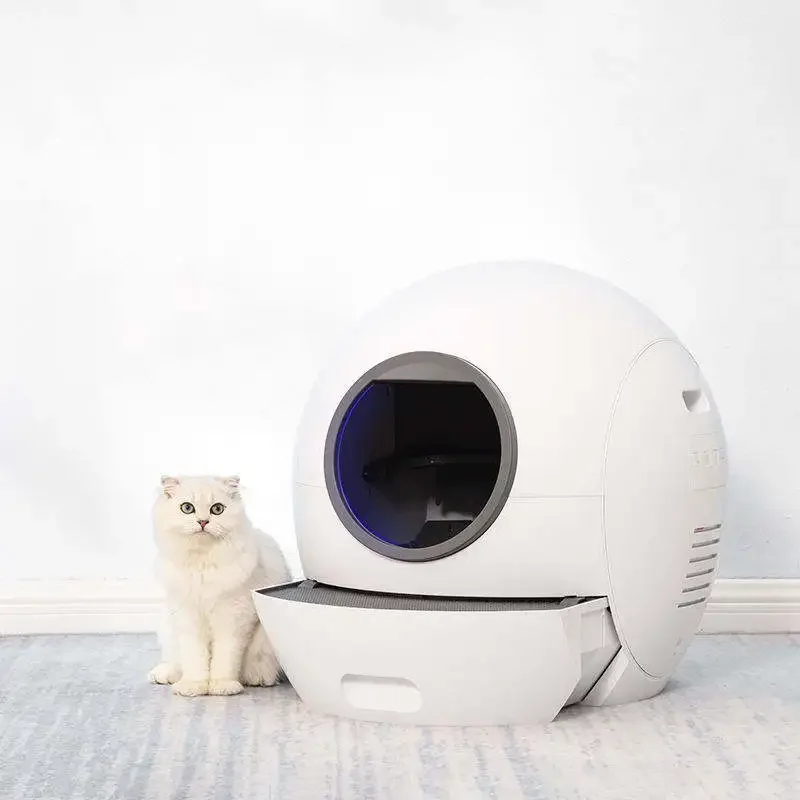 Hot Sale Smart Self Cleaning Cat Toilet Automatic APP Remote Control Auto Cat Box
