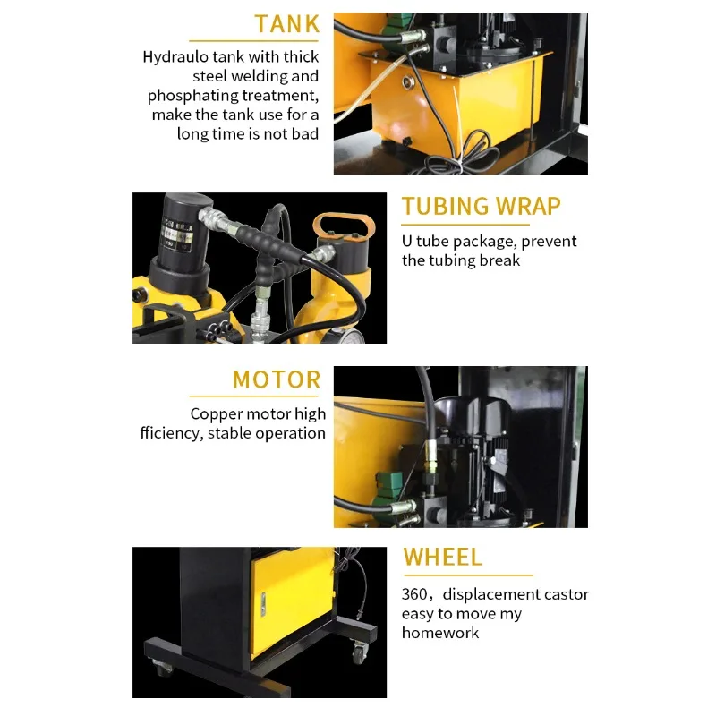 Busbar 3in1 Processing Bending Cutting Chamferring Machine