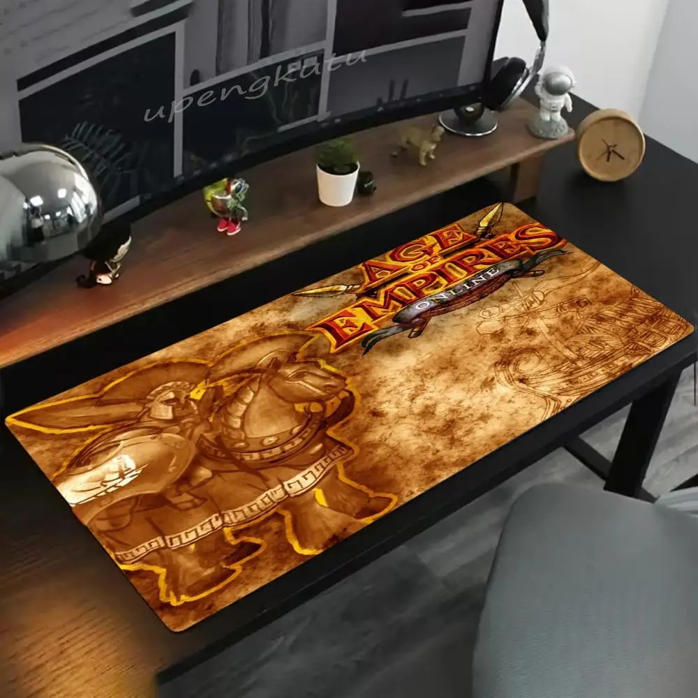 

Hot Mouse Pad A_Age Of E-Empires Pc Gaming Accessories Keyboard Deskmat Mousepad Gamer Computer Mausepad Mats Cabinet Desk Mat