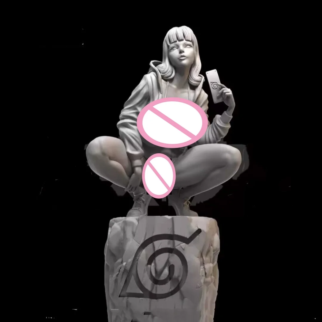 

1/24 Scale Resin Figure squat Hinata Hyuga Nsfw version Assemble Model Kit Unassembled and Unpainted 3D printing toy