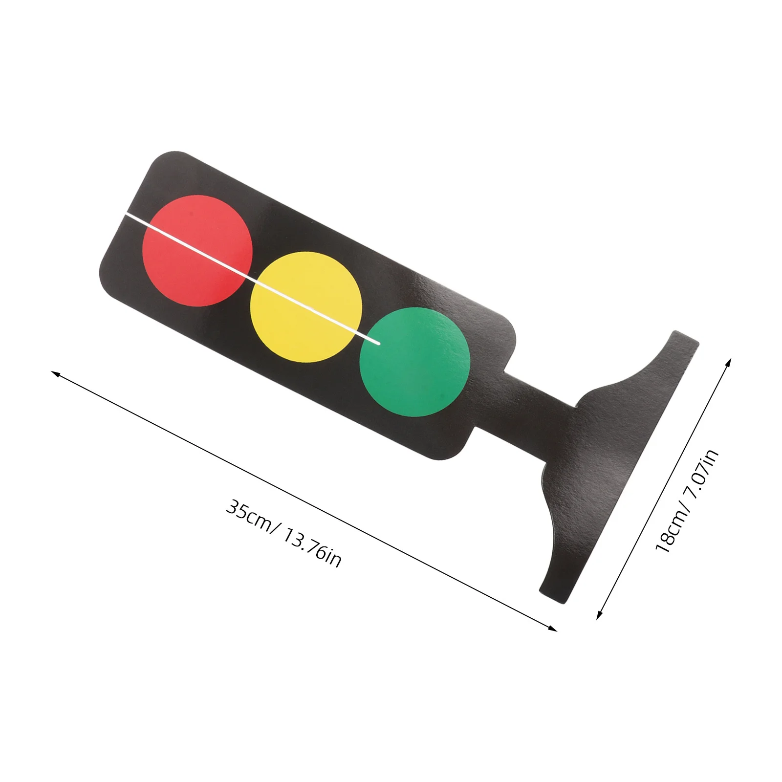 Centros de mesa de cartón 3D para semáforo, decoraciones para fiestas de carreras, accesorios para fotos de cumpleaños, suministros de transporte, 5 uds.