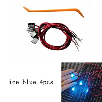 12V osvětlení dveří automobilu, skrytá instalace, LED osvětlení kliky dveří pro HONDA, TOYOTA, NISSAN, MAZDA 8 nejlepší prodej Světlo korunních dveří Toyota - №6