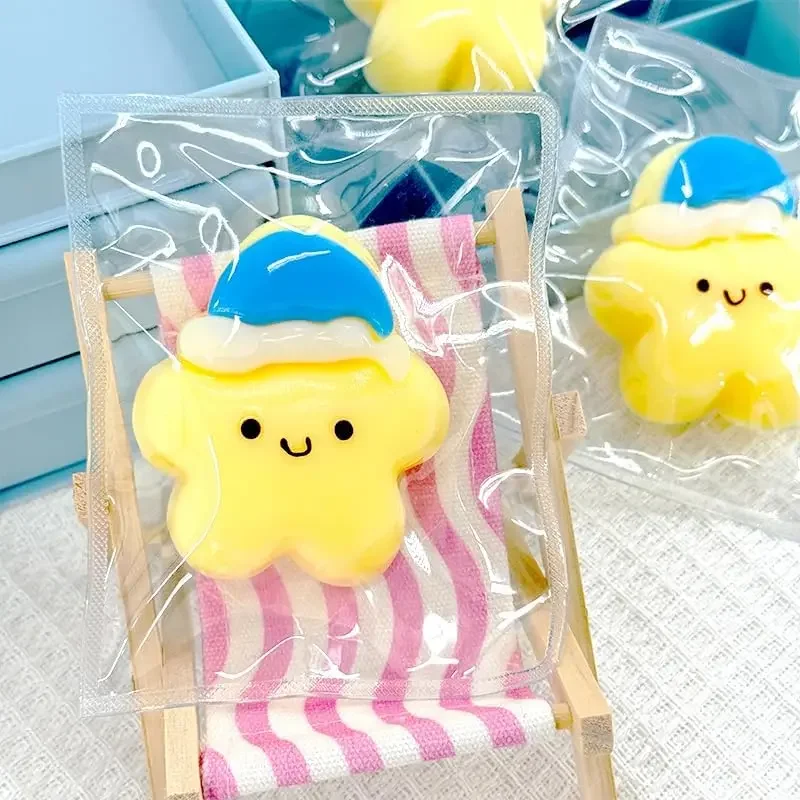 

1pc Soft Hat Pinch Music Toy Super Soft Decompression Squeeze Cute Office Anxiety Relief Tool