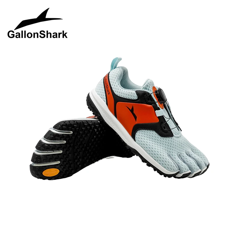 Breathable Mesh Five Toe Shoes for Men Women, GallonShark Quick-Dry Water Shoes with Anti-Slip Sole for Water Sports & Hiking
