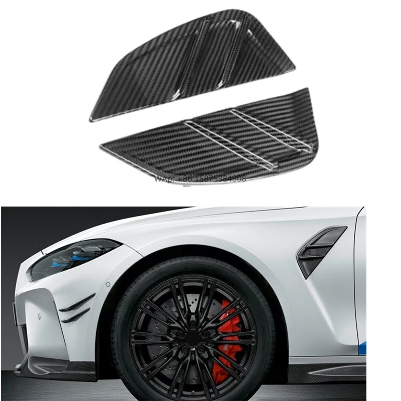 

MP Style Dry Carbon Fiber Body Kit 2 PCS M3 G80 & M4 G82/G83 2021+ Front Side Fender Trims for 4-Door & 2-Door Vehicles