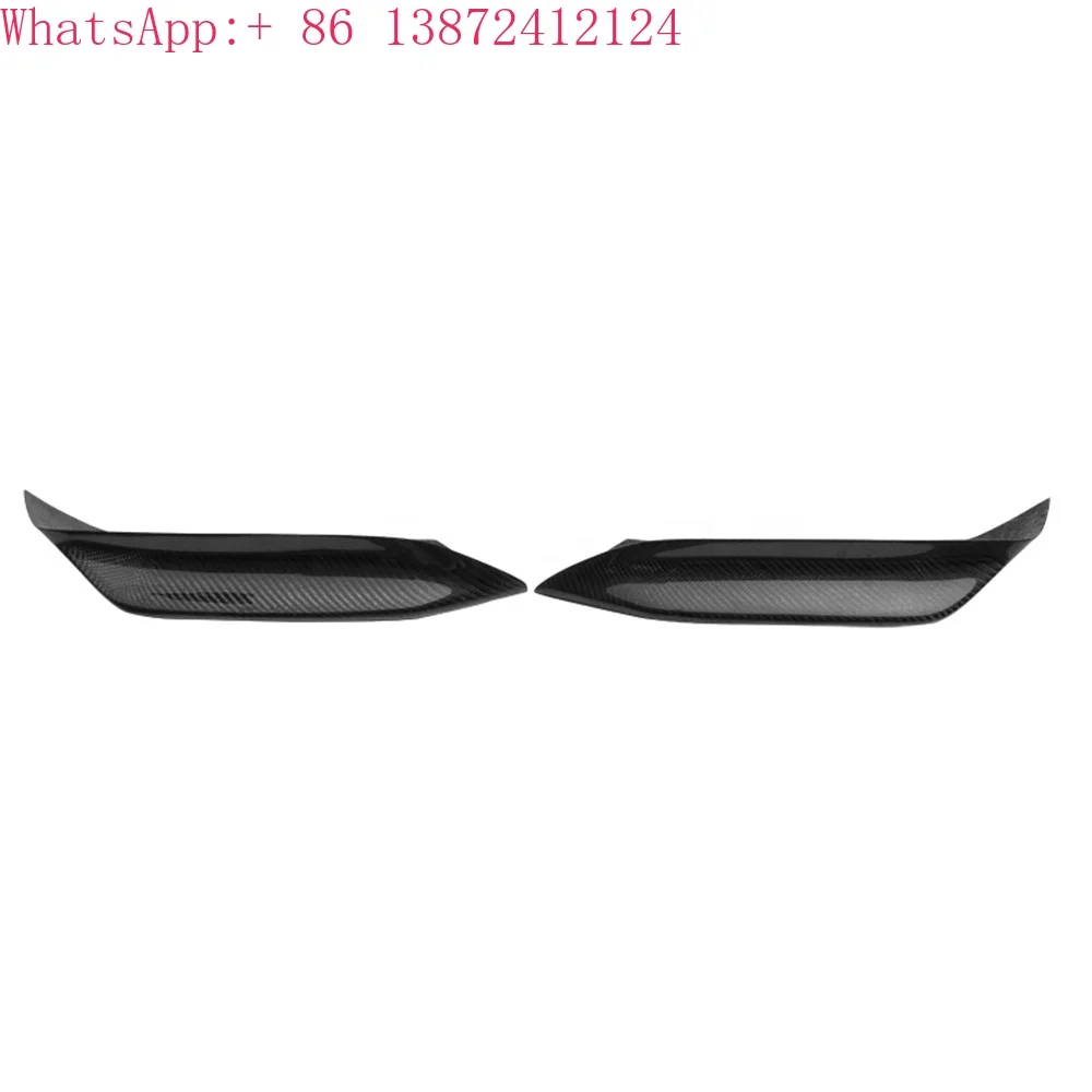 2PCS Real Carbon Fi…