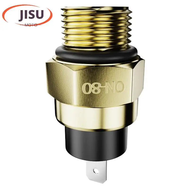 M14/16 مشعاع كهربي درجة حرارة المبرد ترموستات التبديل مستشعر الحرارة 65/75/80/85/90/95 ℃   لملحقات الدراجات النارية الرباعية ATV