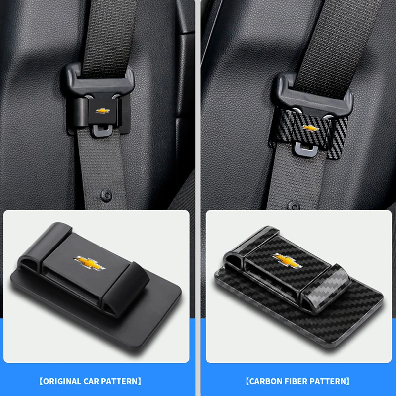 Estabilizador de sujeción para cinturón de seguridad de coche, accesorios interiores para Chevrolet Sonic Silverado Z71 Aveo Trailblazer Bolt Spark Tahoe SS