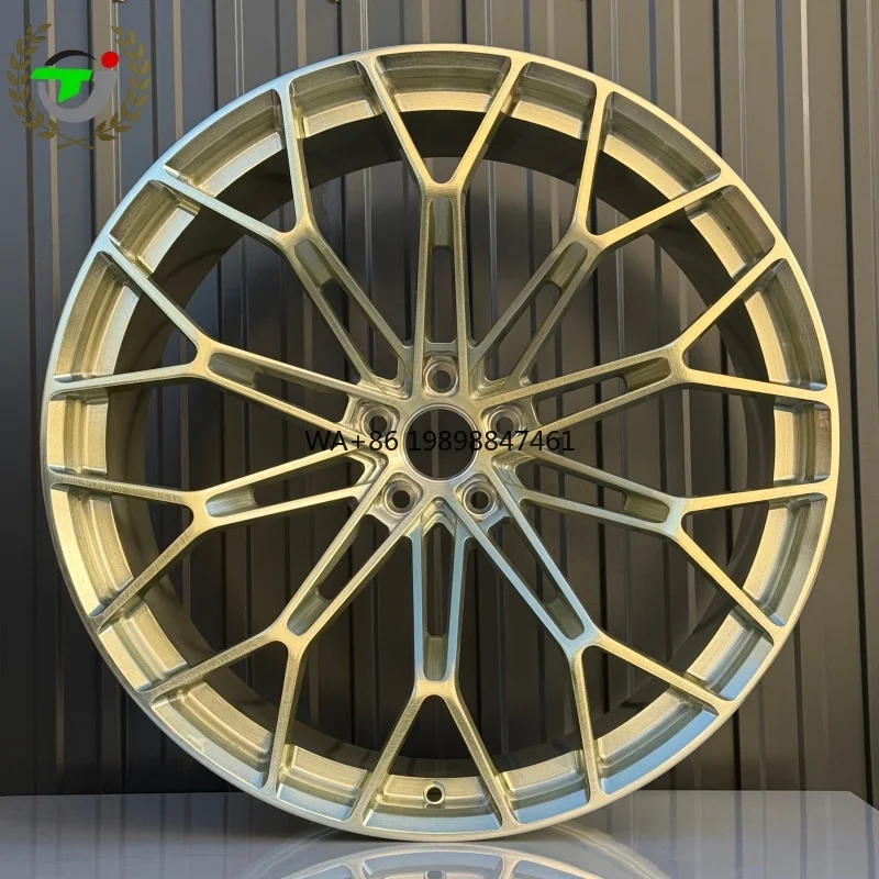 

Custom Forged Alloy Wheels-New Black Finish Multi Spoke Design