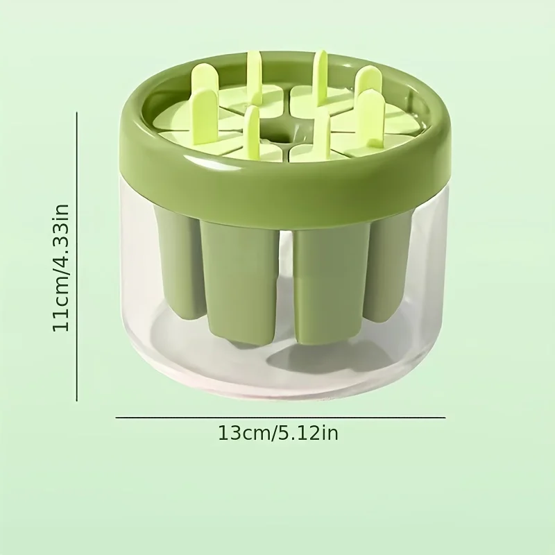 1pc, Popsicle Mold, Creative Popsicle Mold, Plastic Popsicle Mold, Ice Cream Mold, Ice Cube Box, Household Popsicle Mold, Safet