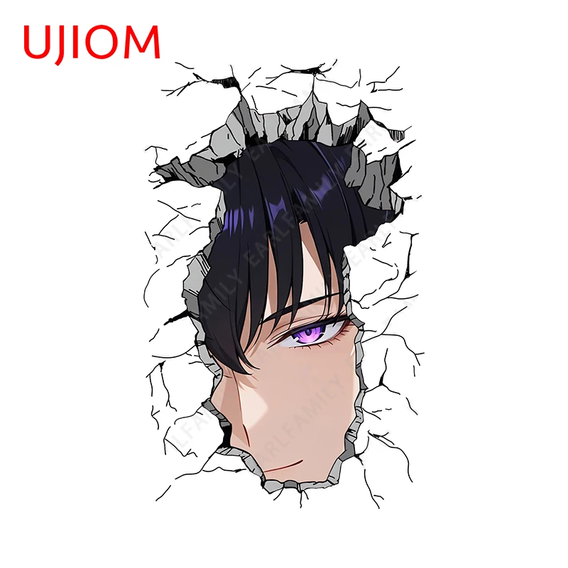 

UJIOM Cool Solo Anime Characters Tear Wall Sticker Fashionable Sofa Wall Venner Decals Creative Personality Home Accessories