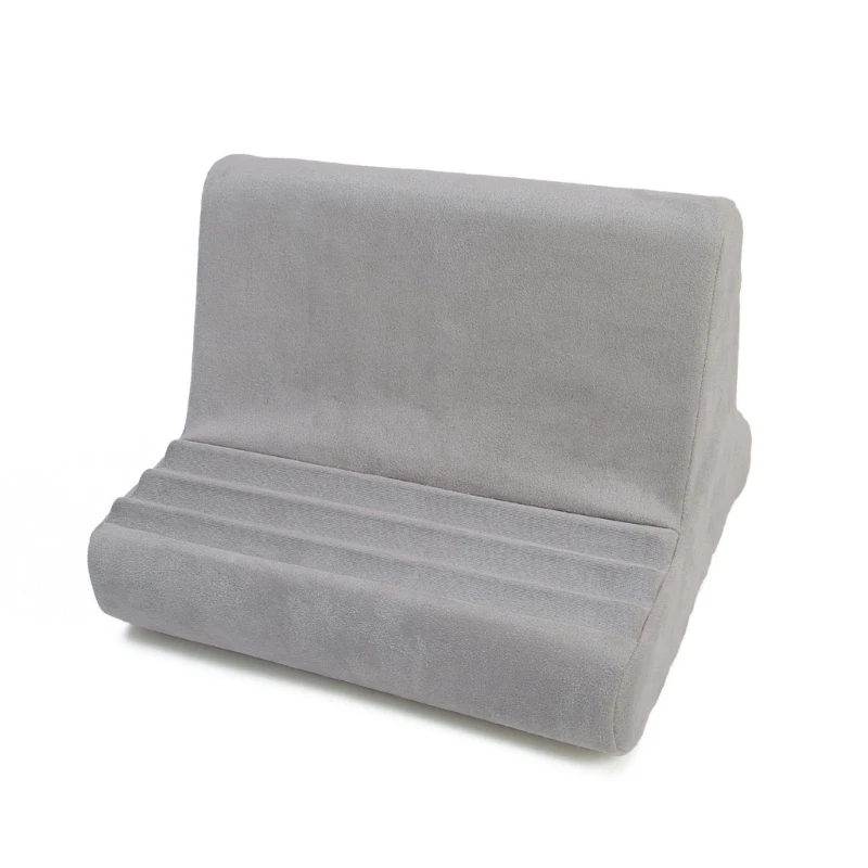 Versatile Memory Foam Tablet Phone Stand Support Pillow With Anti Slip Design For Bed Couch Reading And Video Calls